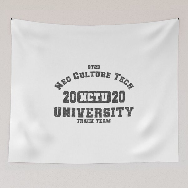 Item preview, Neo Culture Tech University Track Team Athletic Logo (Distressed Charcoal) designed and sold by Suicune1000.