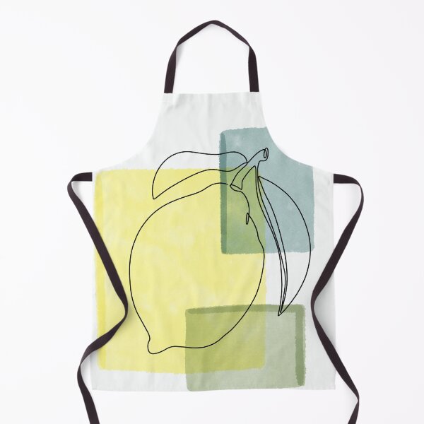 Artikelvorschau, Zitronen-Linienkunst-Illustrationsdruck entworfen und verkauft von HelloHeni.