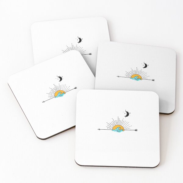 Item preview, Boho ocean moon and sun arrow designed and sold by Phelps2020.