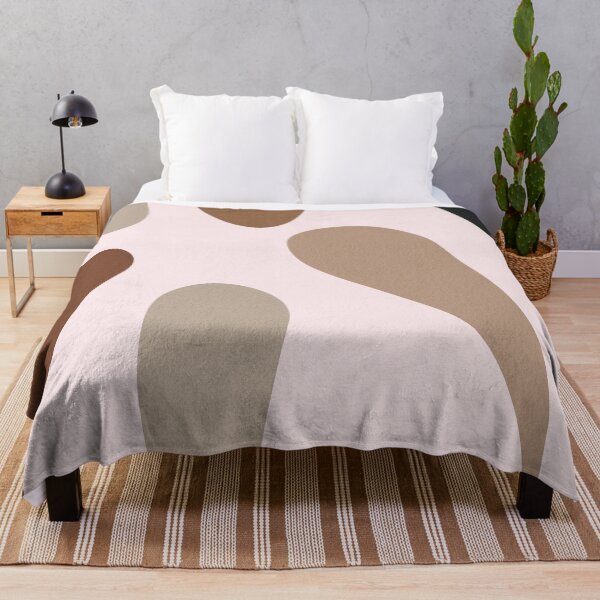 Item preview, Beige neutro, arte moderno de mediados de siglo designed and sold by technicolorable_art.