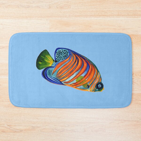 Artikelvorschau, Engelsfische, Aquarienfische, Tropenfische (Originalaquarell) entworfen und verkauft von irinagingercat.