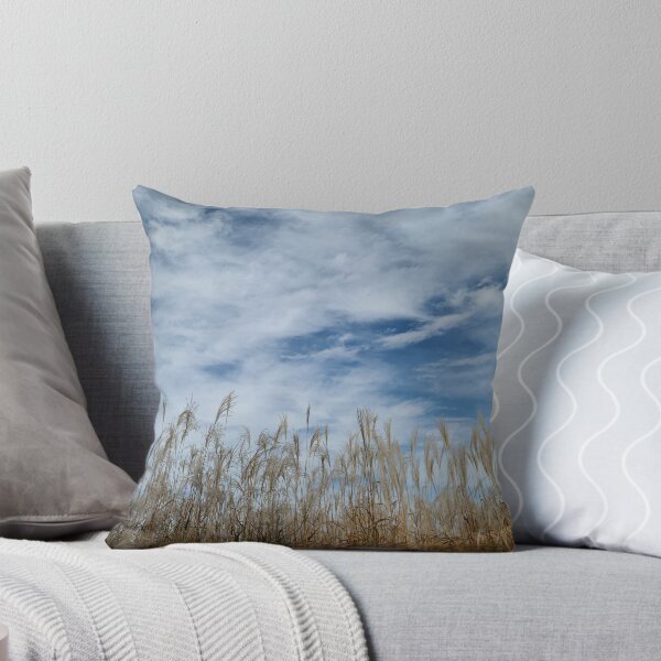 Item preview, Serene reeds under a peaceful sky designed and sold by RedFlamenco.
