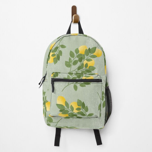 Item preview, Lemons with Textured Background (Green) designed and sold by AfuaBDesigns.
