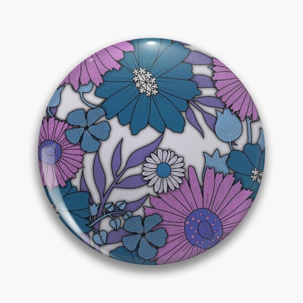 Item preview, Retro Inspired Floral Pattern  designed and sold by DifferentCreate.