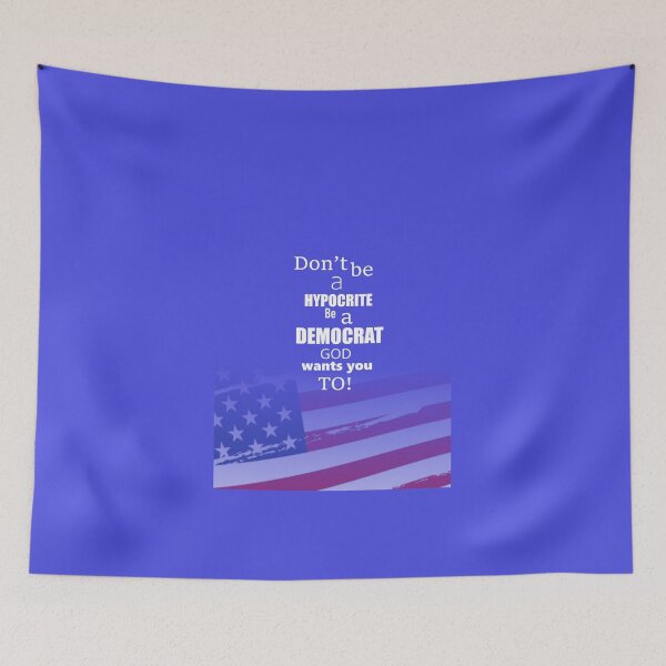 Item preview, Be a Democrat designed and sold by VanderWyst RE-Design.
