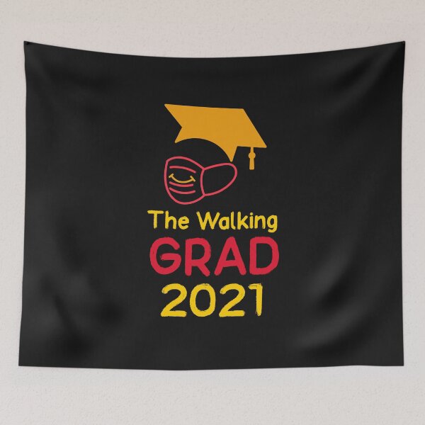 Item preview, The Walking Grad 2021, Graduation Class of 2021 designed and sold by DiscGolfTees.
