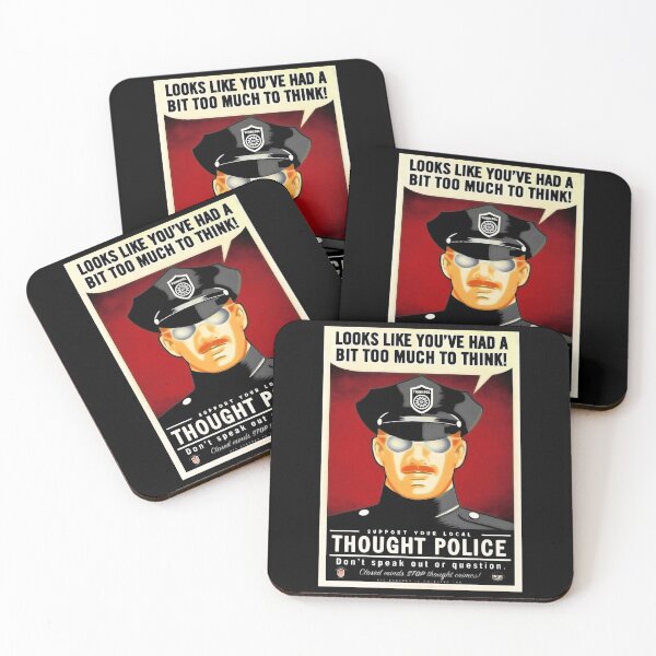 Item preview, Thought Police designed and sold by BRANTCORPORA.