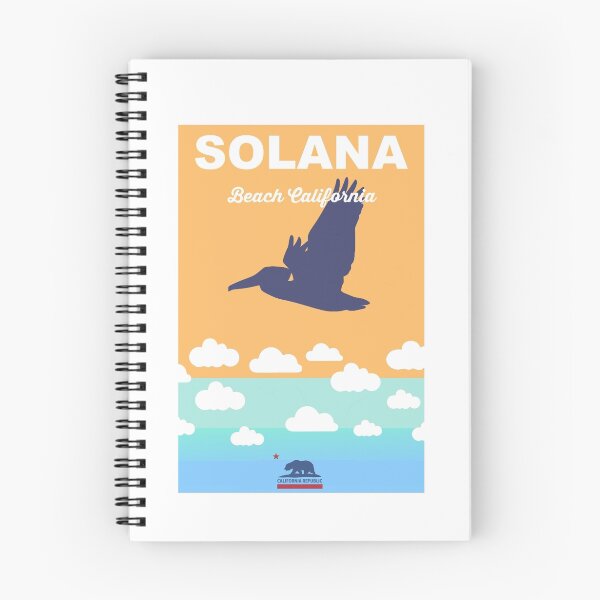 Item preview, Solana Beach. designed and sold by America Roadside..