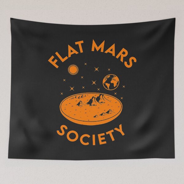 Artikelvorschau, Flat Mars Society entworfen und verkauft von kimberlyfrany.