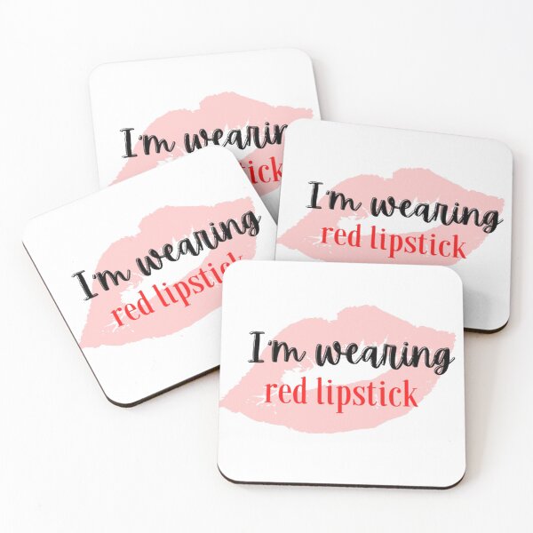 Item preview, I'm wearing red lipstick designed and sold by theamalia.