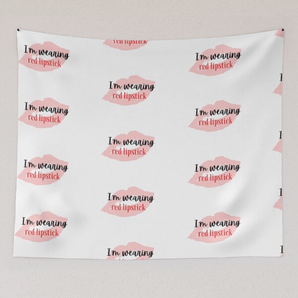 Item preview, I'm wearing red lipstick designed and sold by theamalia.