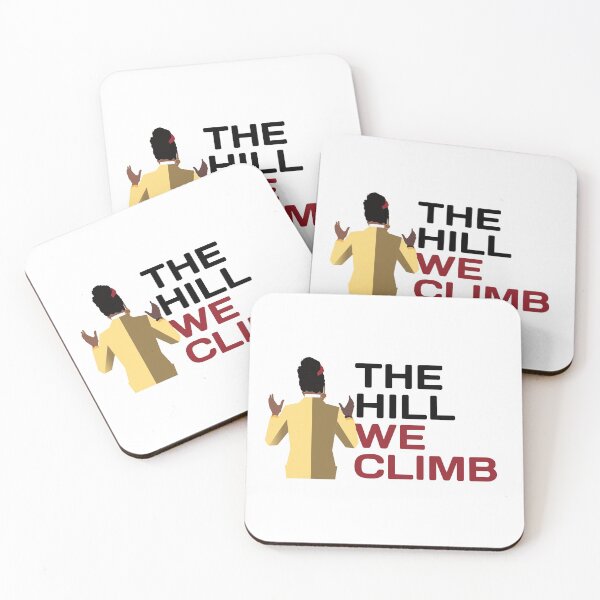 Item preview, The Hill We Climb Quote Illustration designed and sold by magnum-toxx.