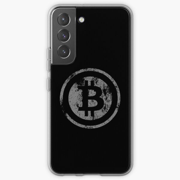 Vintage Bitcoin logo Samsung Galaxy Soft Case