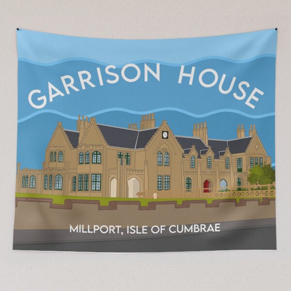 Item preview, Garrison House, Millport designed and sold by lunajane.
