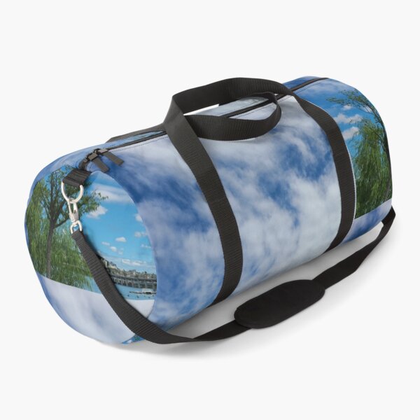 Item preview, Fantastic clouds and trees in the city sky designed and sold by RedFlamenco.