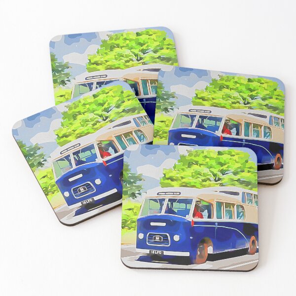 Item preview, Classic Bus: Cartoon Style Image designed and sold by mittie101.