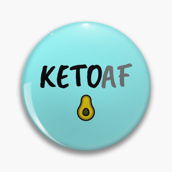 Item preview, Keto AF funny cool keto life quote designed and sold by KiriBrero.
