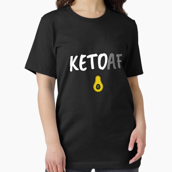 Keto AF funny cool keto life quote Essential T-Shirt