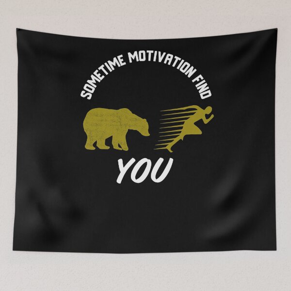 Item preview, Sometimes Motivation Finds You  designed and sold by arteesy.