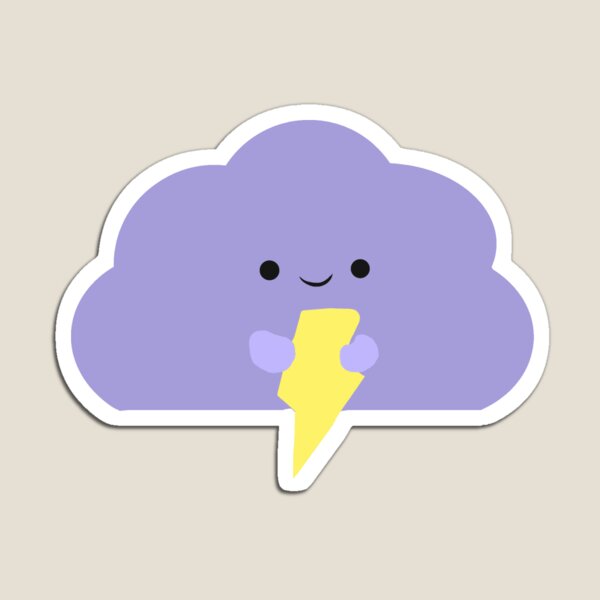 Item preview, linda nube de trueno designed and sold by KCFdesigns.