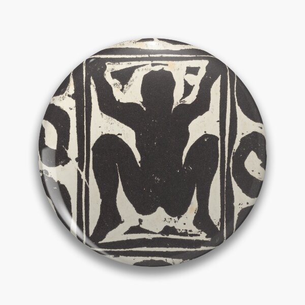 Item preview, Nude Dancer Woodcut designed and sold by Vintage Wall Art.