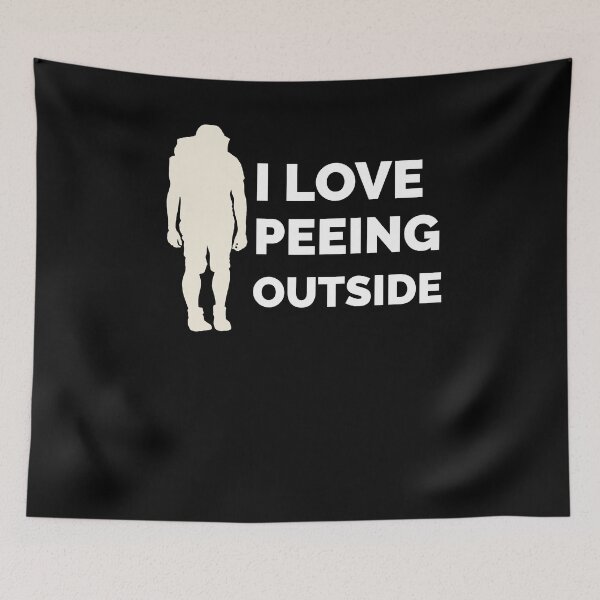 Item preview, I Love Peeing Outside  designed and sold by arteesy.