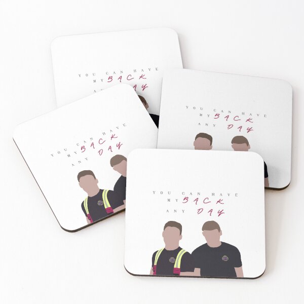 Item preview, Buck & Eddie (Buddie) 9-1-1 You Can Have My Back Any Day designed and sold by multifandomist.
