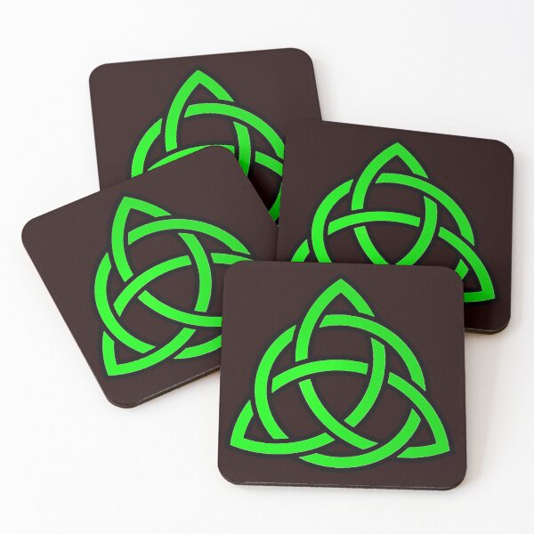 Item preview, Bright green Celtic knot designed and sold by Brad Chambers.