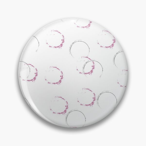Item preview, Pink and Black Water Mark Rings designed and sold by jellywobble.