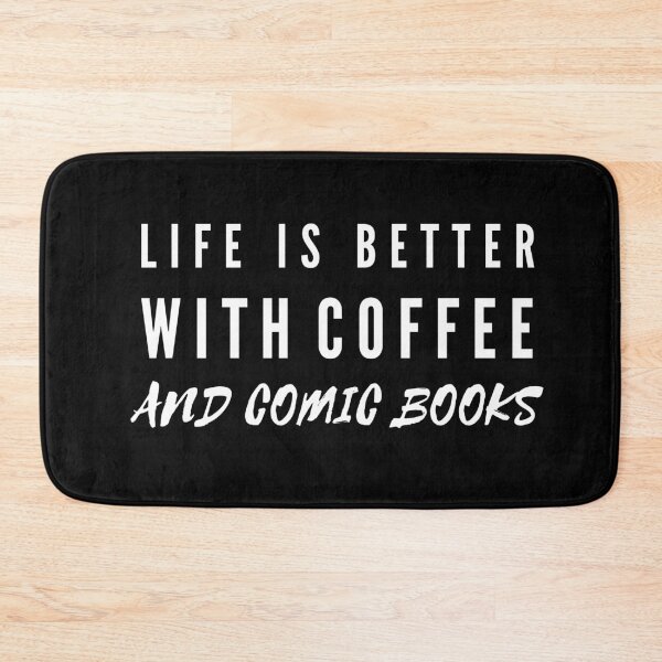 Item preview, Life Is Better With Coffee And Comic Books designed and sold by TeePartyHost.