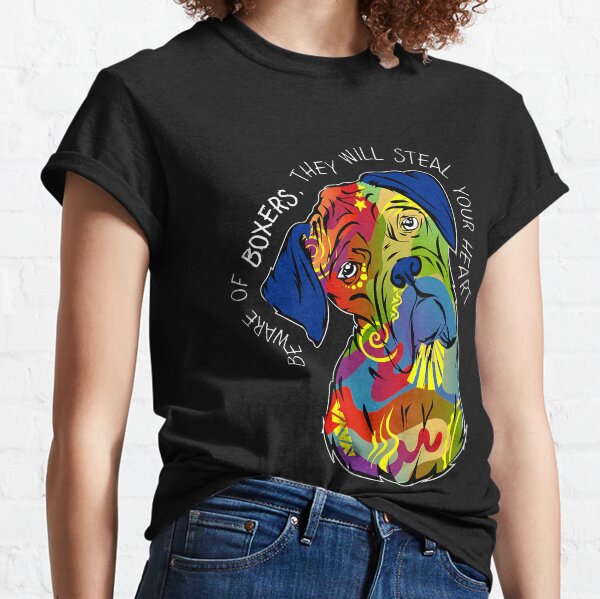 Item preview, Boxer Dog Artwork Painting Lover T-Shirt designed and sold by wytydaluka.