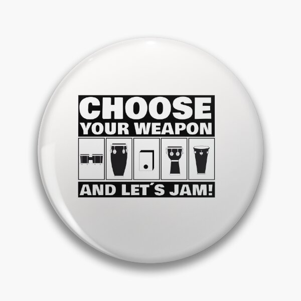 Item preview, Copia de Choose your Weapon and Let´s Jam! designed and sold by tocarpercusion.