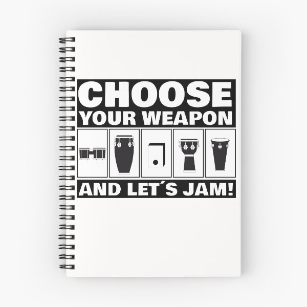 Item preview, Copia de Choose your Weapon and Let´s Jam! designed and sold by tocarpercusion.
