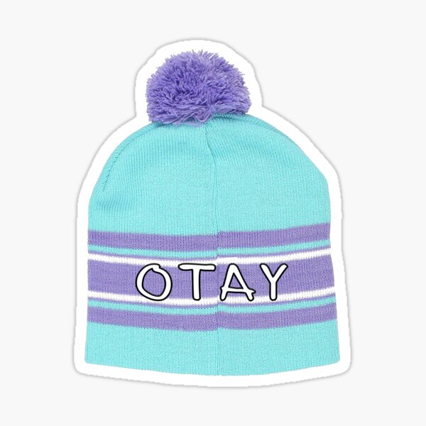 OTAY beenie Funny Meme tshirt sticker Design Sticker