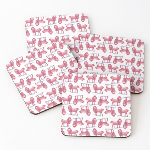 Item preview, Red poodle designed and sold by SaraCeline.