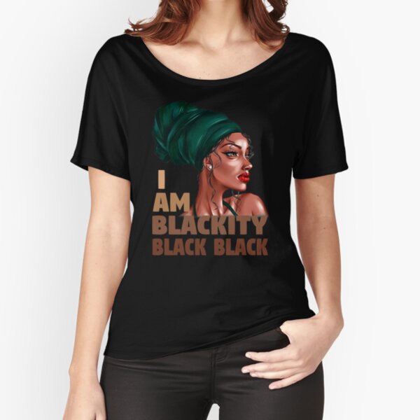 Artikel-Vorschau von Ich bin Blackity Black Black Afro Woman, designt und verkauft von MagicBoutique.
