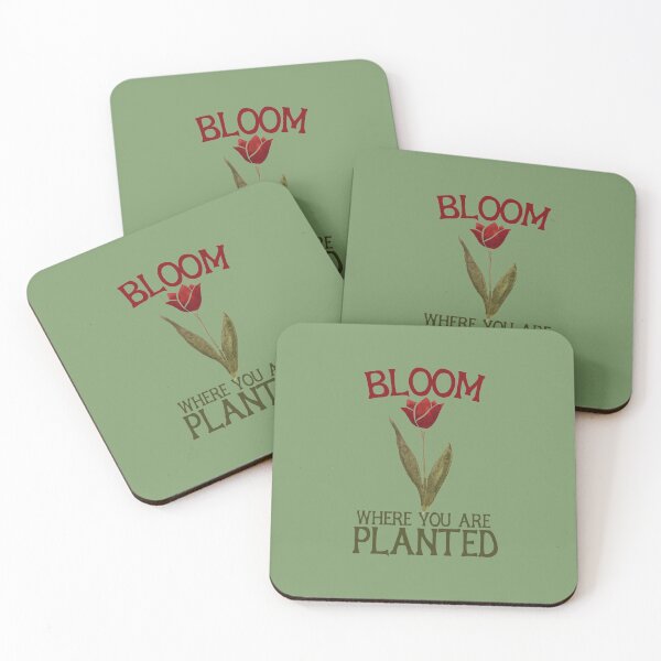Artikelvorschau, Bloom where you are planted tulip entworfen und verkauft von FrictionMaxxing.