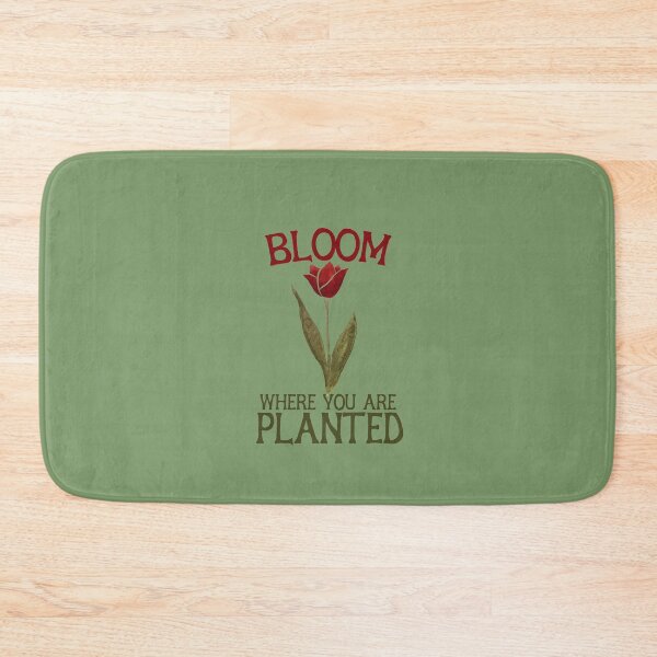 Item preview, Bloom where you are planted tulip  designed and sold by FrictionMaxxing.
