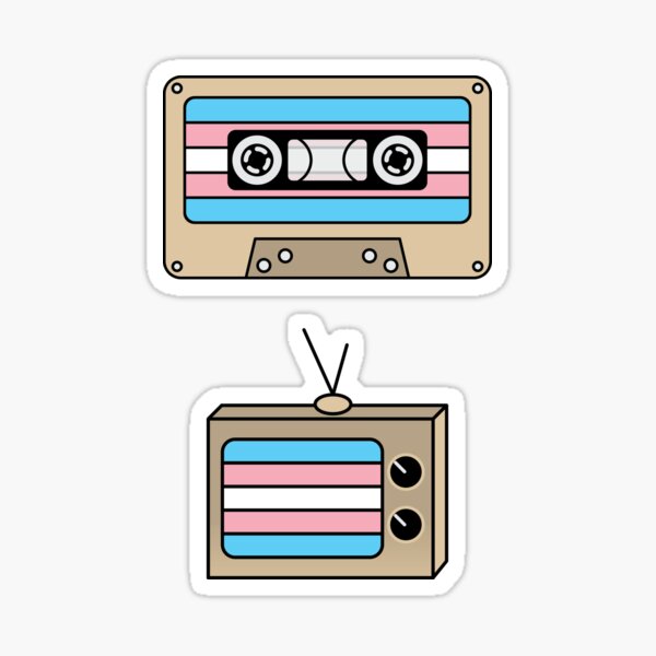 Item preview, Discreet Pride Transgender Flag designed and sold by ColoredRatio.
