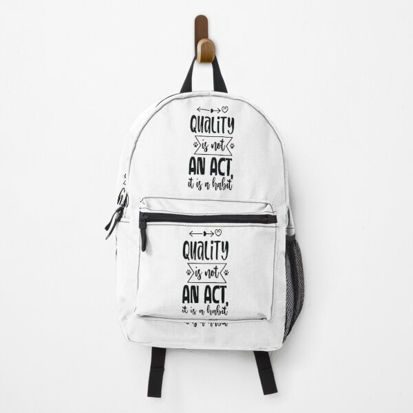 Item preview, quality is not an act it is a habit designed and sold by Jesar.
