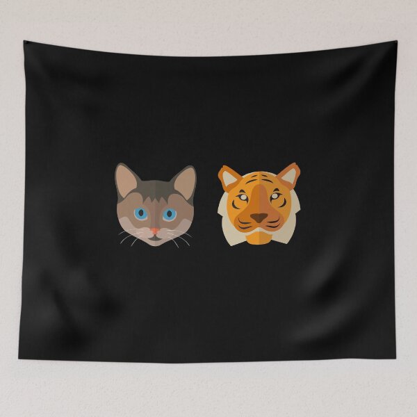 Item preview, Cat vs Tiger designed and sold by dfranc.