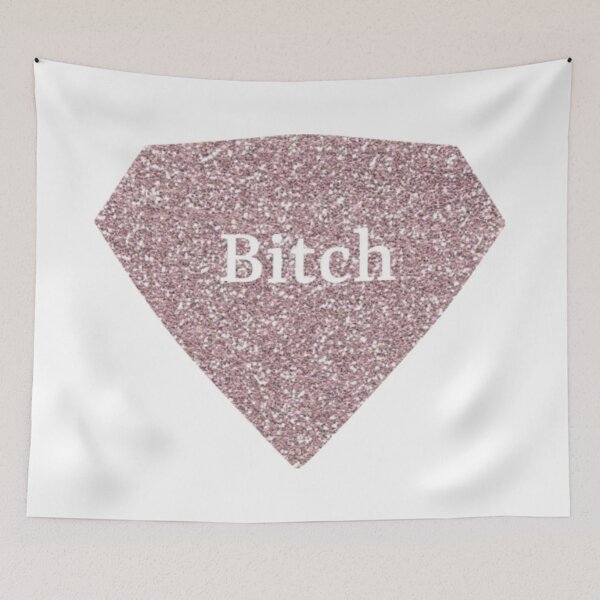 Item preview, Bitch glitter crystal designed and sold by girlschance.
