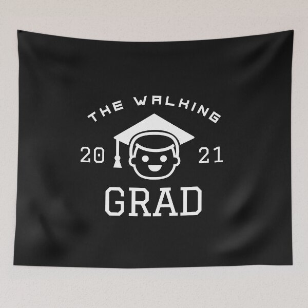 Item preview, The Walking Grad 2021, Graduation Class of 2021 designed and sold by DiscGolfTees.