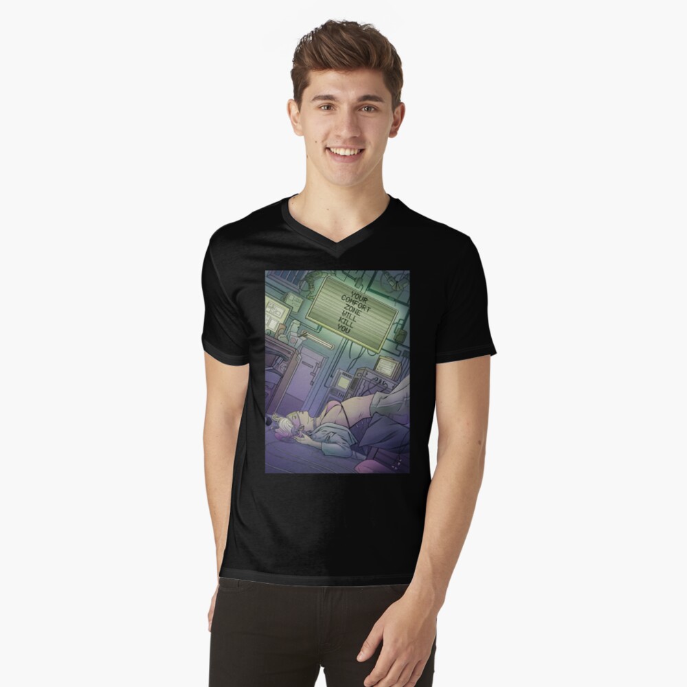 Item preview, V-Neck T-Shirt designed and sold by xXProserPinaXx.
