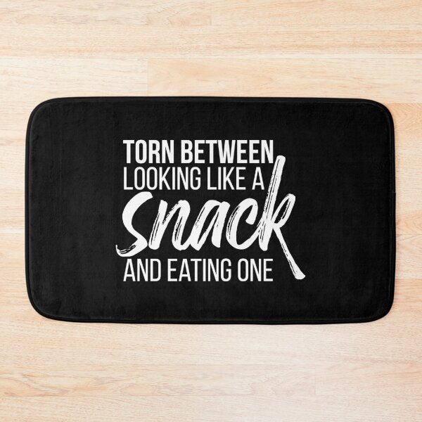 Item preview, Torn Between Looking Like A Snack And Eating One - Funny design For Women - Funny design With Sayings - Workout saying For Women - Gym designed and sold by ambaart.