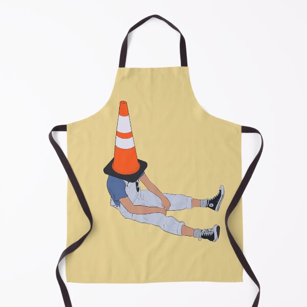 Item preview, Guy with Traffic Cone on His Head designed and sold by AwatArt.
