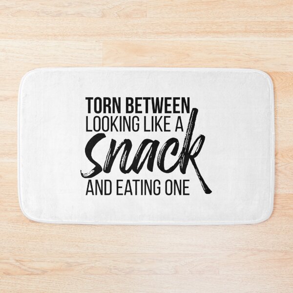 Item preview, Torn Between Looking Like A Snack And Eating One - Funny design For Women - Funny design With Sayings - Workout saying For Women - Gym designed and sold by ambaart.