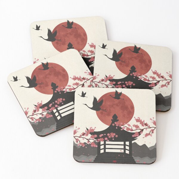 Item preview, Japanese Sakura Temple designed and sold by OrNissimDesigns.