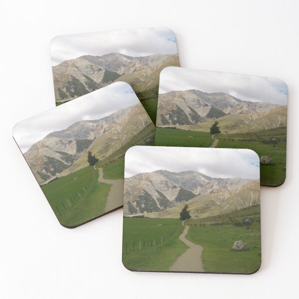 Item preview, New Zealand Stunning View Snow Mountain with Grassland designed and sold by asianvibe.