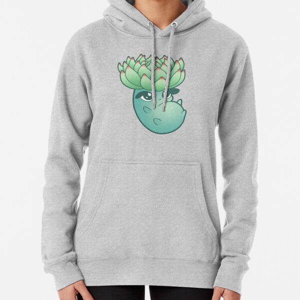 Succulent Baby Character Pullover Hoodie